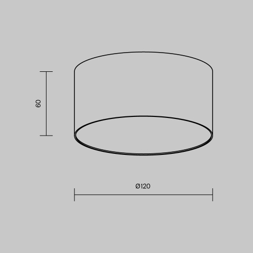 Потолочный светильник Technical C032CL-12W2.7K-RD-B Потолочный светильник Technical C032CL-12W2.7K-RD-B