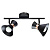 Спот Arte Lamp Baltimore A1406AP-2BK