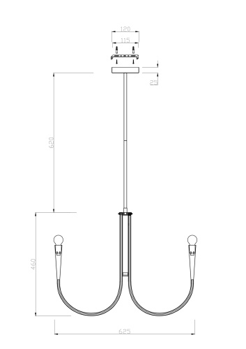 Подвесной светильник Freya FR5253PL-06N Подвесной светильник Freya FR5253PL-06N