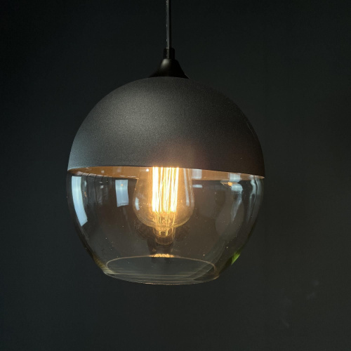 Подвесной Светильник Nord C D20 Black/Transparent By Imperiumloft Подвесной Светильник Nord C D20 Black/Transparent By Imperiumloft