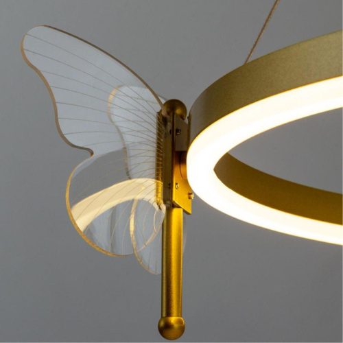 Подвесной светодиодный светильник Arte Lamp Darcy A2187LM-1GO Подвесной светодиодный светильник Arte Lamp Darcy A2187LM-1GO