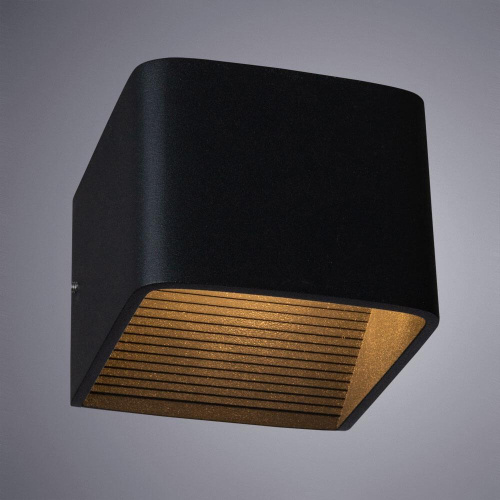 Настенный светодиодный светильник Arte Lamp Scatola A1423AP-1BK Настенный светодиодный светильник Arte Lamp Scatola A1423AP-1BK