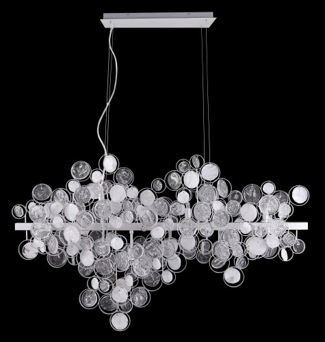 Подвесной светильник Crystal Lux Deseo SP12 L1000 Silver Подвесной светильник Crystal Lux Deseo SP12 L1000 Silver