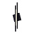 Бра Indigo Unione 14031/A/1W Black V000178L