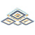 Потолочная светодиодная люстра Profit Light 8009/4 NKL A
