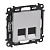 Информационная розетка RJ45 двойная Legrand Valena Life 5 кат UTP алюминий 753641