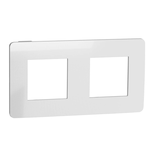 Рамка 2-постовая Schneider Electric Unica New NU280456 Рамка 2-постовая Schneider Electric Unica New NU280456
