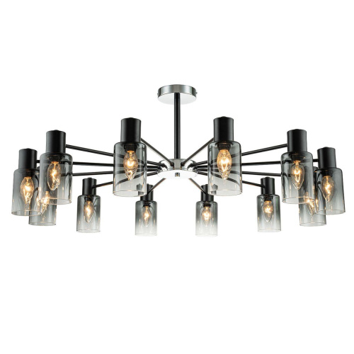 Потолочная люстра Escada Diversity 2120/12P Black Потолочная люстра Escada Diversity 2120/12P Black