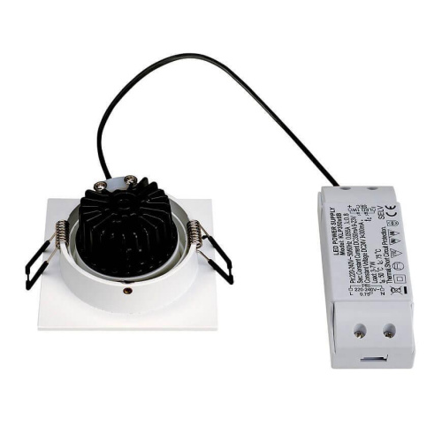 Встраиваемый светодиодный светильник SLV New Tria Led DL Square Set 113911 Встраиваемый светодиодный светильник SLV New Tria Led DL Square Set 113911