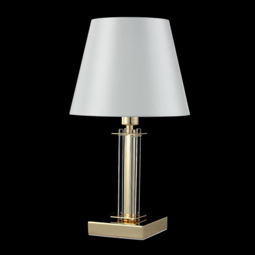 Настольная лампа Crystal Lux Nicolas LG1 Gold/White Настольная лампа Crystal Lux Nicolas LG1 Gold/White