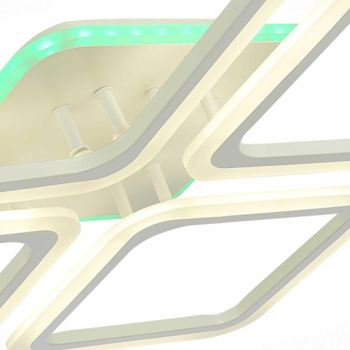 Потолочная светодиодная люстра Evoled Qutro SLE200452-04RGB Потолочная светодиодная люстра Evoled Qutro SLE200452-04RGB