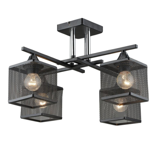 Потолочная люстра Seven Fires Sildzh WD3638/4C-BK-CR-BK Потолочная люстра Seven Fires Sildzh WD3638/4C-BK-CR-BK