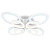 Потолочная светодиодная люстра Ambrella light Acrylica Original FA4493