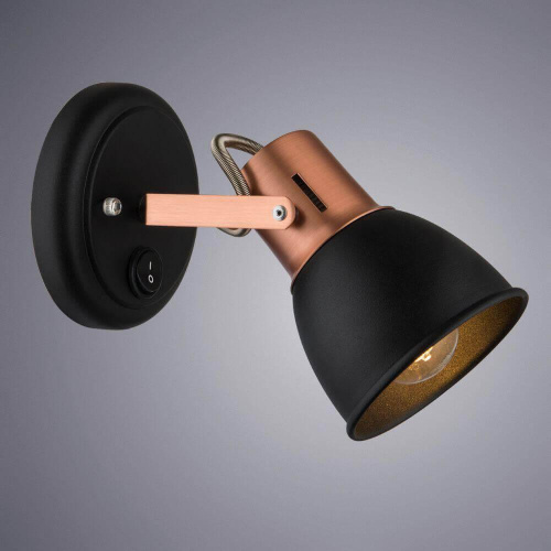 Спот Arte Lamp A1677AP-1BK Спот Arte Lamp A1677AP-1BK