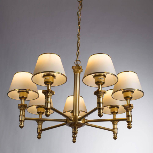 Подвесная люстра Arte Lamp Liguria A9185LM-7SG Подвесная люстра Arte Lamp Liguria A9185LM-7SG