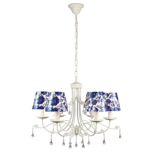 Подвесная люстра Arte Lamp Moscow A6106LM-6WH Подвесная люстра Arte Lamp Moscow A6106LM-6WH