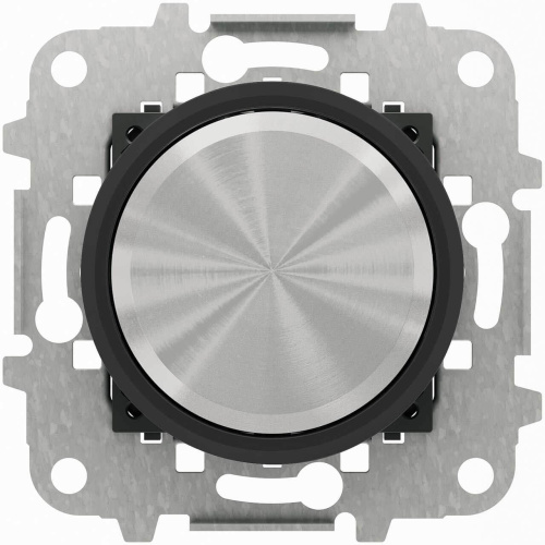 Диммер поворотный универсальный ABB Sky Moon cтекло чёрное 2CLA866000A1501 Диммер поворотный универсальный ABB Sky Moon cтекло чёрное 2CLA866000A1501