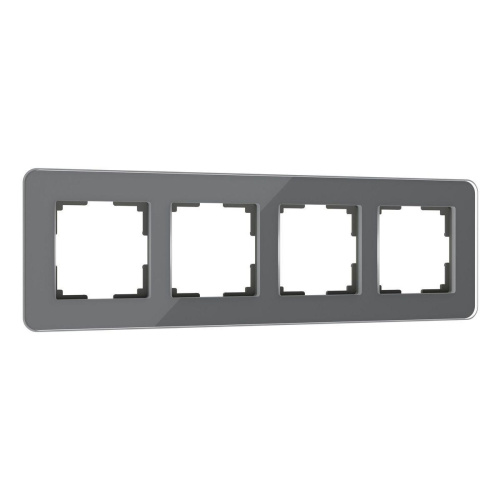 Рамка Werkel Elite на 4 поста графит W0042440 4690389180804 Рамка Werkel Elite на 4 поста графит W0042440 4690389180804