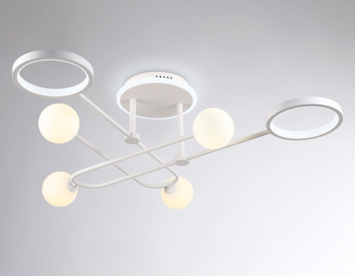 Потолочная светодиодная люстра Ambrella light Comfort LineTech FL66229 Потолочная светодиодная люстра Ambrella light Comfort LineTech FL66229