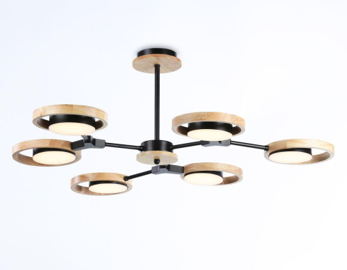 Потолочная светодиодная люстра Ambrella light Comfort LineTech FL51619 Потолочная светодиодная люстра Ambrella light Comfort LineTech FL51619