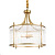 Люстра XD002-4 brass
