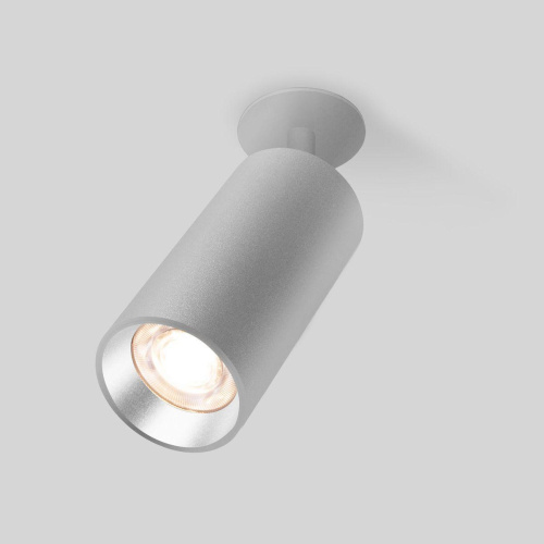 Встраиваемый светодиодный спот Elektrostandard Diffe 25066/Led серебряный a058212 Встраиваемый светодиодный спот Elektrostandard Diffe 25066/Led серебряный a058212
