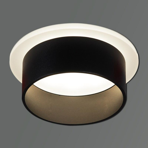 Точечный светильник Reluce 16075-9.5-001QR SMD7W BK Точечный светильник Reluce 16075-9.5-001QR SMD7W BK