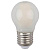 Лампа светодиодная филаментная ЭРА E27 5W 4000K матовая F-LED P45-5W-840-E27 frost