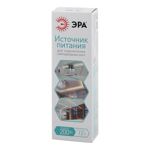 Блок питания ЭРА 12V 200W IP20 16,7A LP-LED-200W-IP20-12V-M Б0044743 Блок питания ЭРА 12V 200W IP20 16,7A LP-LED-200W-IP20-12V-M Б0044743