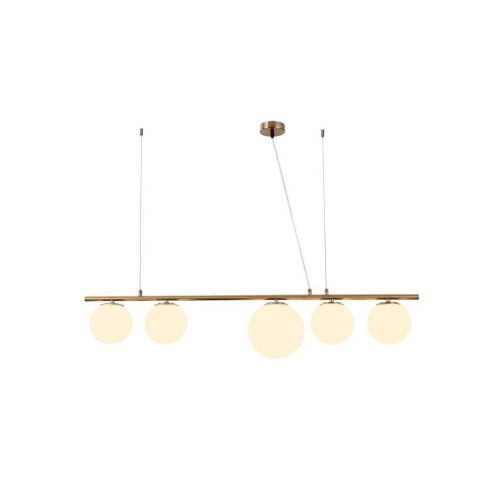 Подвесной светильник Lumina Deco Baristica LDP 6012-5 MD+WT Подвесной светильник Lumina Deco Baristica LDP 6012-5 MD+WT