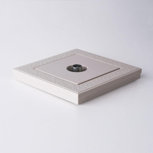 ТВ-розетка Werkel оконечная слоновая кость WL03-TV-ivory 4690389046285