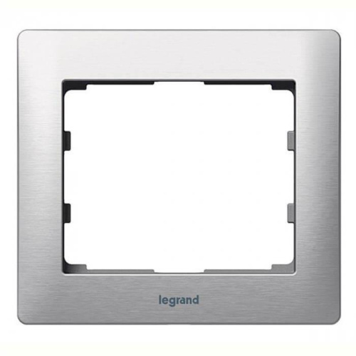Рамка 1-постовая Legrand Galea Life тертый алюминий 771951 Рамка 1-постовая Legrand Galea Life тертый алюминий 771951