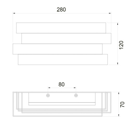 Подсветка Vele Luce Lancino VL8151W21 Подсветка Vele Luce Lancino VL8151W21