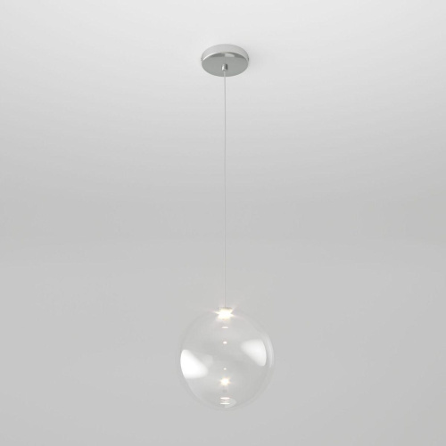 Подвесной светодиодный светильник Eurosvet Wonder 50230/1 Led прозрачный Подвесной светодиодный светильник Eurosvet Wonder 50230/1 Led прозрачный