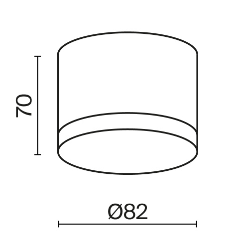 Потолочный светильник Technical C087CL-GX53-B Потолочный светильник Technical C087CL-GX53-B
