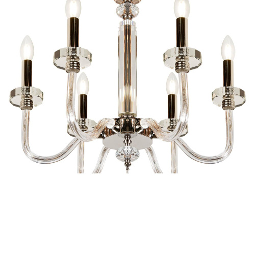 Подвесная люстра iLamp Vibe P9474-6 Nickel Подвесная люстра iLamp Vibe P9474-6 Nickel