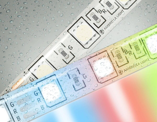 Светодиодная влагозащищенная лента Ambrella Light 14,4W/m 60LED/m 5050SMD RGB 5M GS2302 Светодиодная влагозащищенная лента Ambrella Light 14,4W/m 60LED/m 5050SMD RGB 5M GS2302