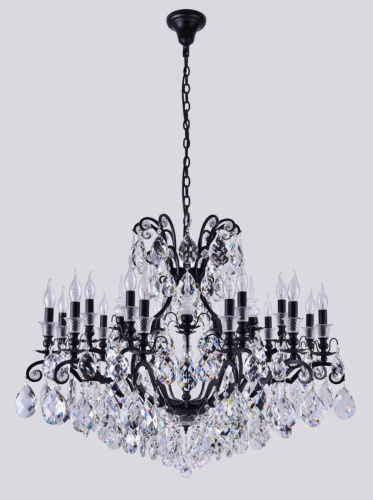 Подвесная люстра Crystal Lux Magnifico SP19 Black/Transparent Подвесная люстра Crystal Lux Magnifico SP19 Black/Transparent