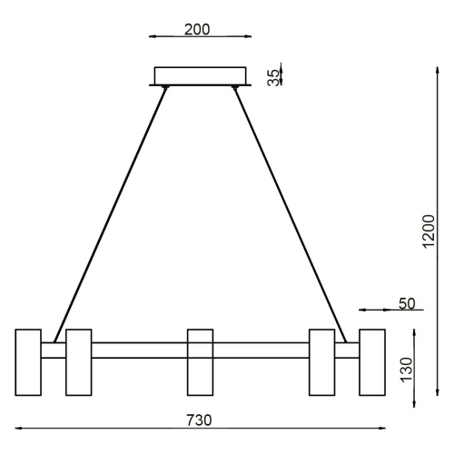 Подвесной светильник Vele Luce Neo VL10012P08 Подвесной светильник Vele Luce Neo VL10012P08