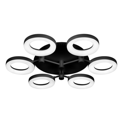 Потолочная светодиодная люстра iLedex Jomo FS-014-X6-(B) 72W BK Потолочная светодиодная люстра iLedex Jomo FS-014-X6-(B) 72W BK