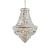 Подвесная люстра Ideal Lux Dubai SP24 Ottone 243528 Подвесная люстра Ideal Lux Dubai SP24 Ottone 243528