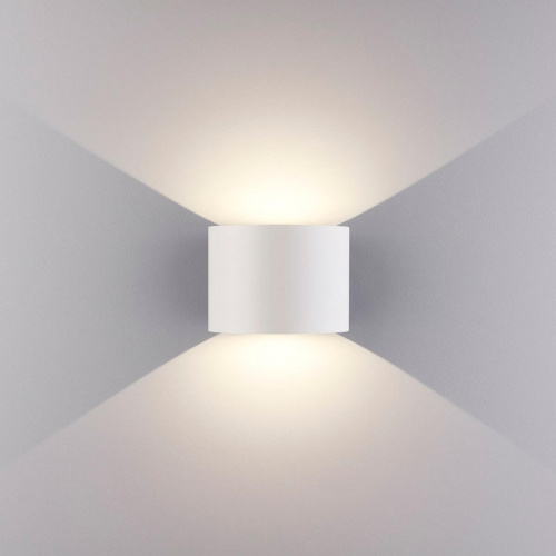 Уличный настенный светодиодный светильник Elektrostandard 1518 Techno LED Blade белый a038830 Уличный настенный светодиодный светильник Elektrostandard 1518 Techno LED Blade белый a038830