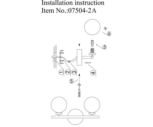 Бра Kink Light Сида бронза 07504-2,02 Бра Kink Light Сида бронза 07504-2,02