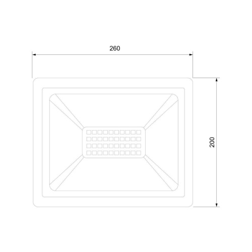 Прожектор светодиодный Elektrostandard Elementary 033 FL LED 150W 4200K IP65 a051949