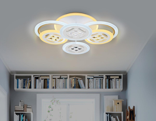Потолочная светодиодная люстра Ambrella light Ice FA2951 Потолочная светодиодная люстра Ambrella light Ice FA2951