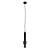 Подвесной светодиодный светильник Arte Lamp Sabik A2308SP-1BK