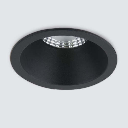 Встраиваемый светодиодный светильник Elektrostandard 15266/LED черный a055719 Встраиваемый светодиодный светильник Elektrostandard 15266/LED черный a055719