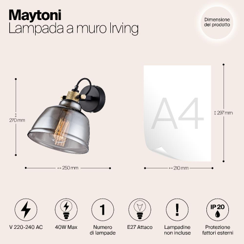 Спот Maytoni Irving T163-01-C Спот Maytoni Irving T163-01-C