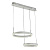 Подвесной светодиодный светильник Profit Light 6038/2A WHT