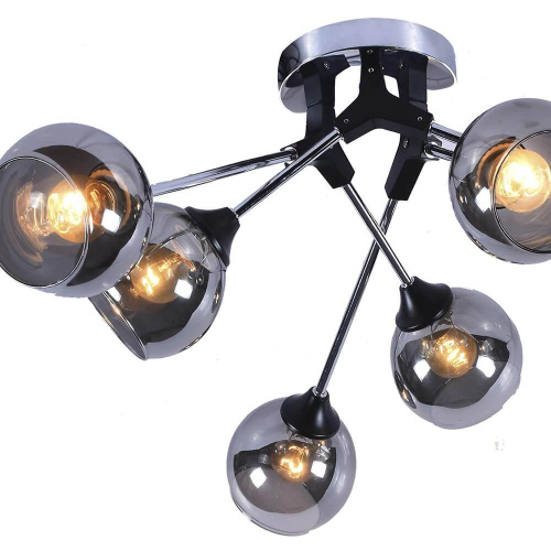 Потолочная люстра Seven Fires Ширли SF3308/6C-MBK-CR Потолочная люстра Seven Fires Ширли SF3308/6C-MBK-CR